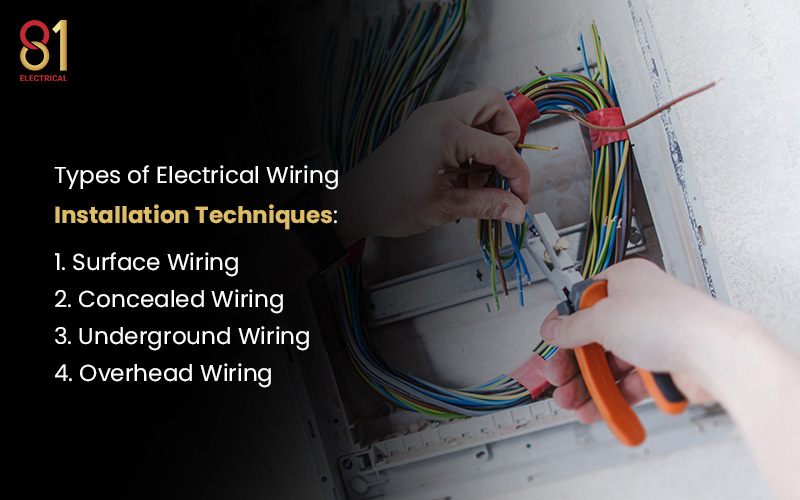 Types of Electrical Wiring Installation Techniques