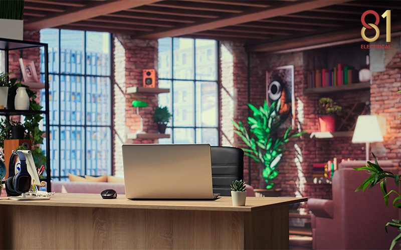 Modern household with good internet connection